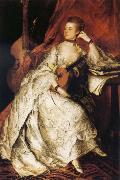 Thomas Gainsborough Miss Anne Ford Spain oil painting artist